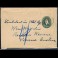Banderola (gazety/ periodyku): Chicago (USA) - Wien (Austria) 1865 - wytłoczony znaczek