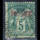 FRENCH Post Offices in Turkey - PORT LAGOS 1 [] overprint