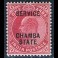 BRITISH COLONIES/ Commonwealth: INDIA-Chamba 17* overprint SERVICE