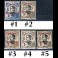 FRENCH COLONIES: French Indochina [L'Indochine Française] Annamite [] No.1-5 overprint