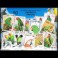 PARROT (BIRDS) - a package of 50 stamps