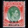 BRITISH COLONIES: Malaya 9a** nadruk overprint﻿