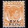 BRITISH COLONIES: Malaya 2II** nadruk overprint﻿