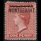 BRITISH COLONIES: Montserrat 1* nadruk overprint﻿