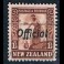 BRITISH COLONIES: New Zealand 37 [] overprint﻿ OFFICIAL