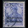 KOLONIE NIEM/ HISZP - Marocco Reichspost 10 [] nadruk/overprint