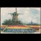 Picture postcard: German Empire [1871-1918]: windmill on a flowery meadow - Meissner&Buch, Leipzig, Serie 2958